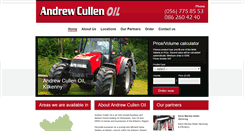 Desktop Screenshot of andrewcullenoil.com